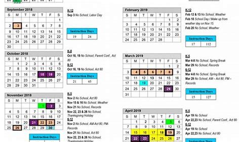 Behrend Academic Calendar